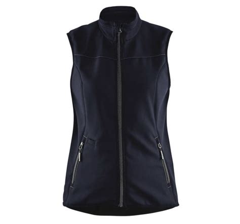 Gilet Sans Manche Softshell Femme Marine Fonc Noir Manutan Collectivit S