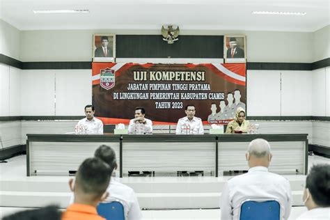 Isi Kekosongan Jabatan Pemkab Ciamis Gelar Uji Kompetensi JPTP Di