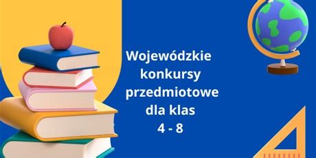 Wojew Dzkie Konkursy Przedmiotowe Dla Klas Szko A Podstawowa Nr