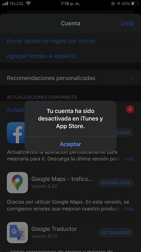 Cómo puedo activar mi cuenta de iTunes Comunidad de Apple