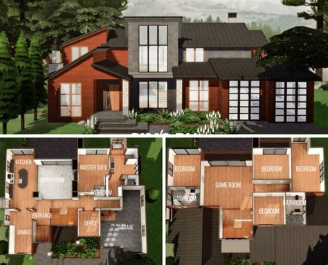 45 Easy Sims 4 House Layouts To Try This Year Sims 4 Floor Plans I 2024