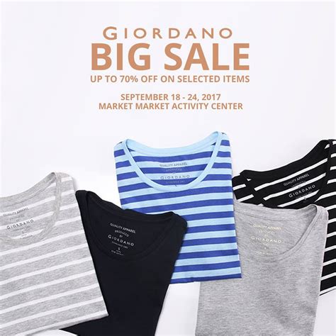 Giordano Big Sale: Big Discounts Await! | Manila On Sale