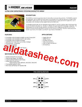 Pazc Datasheet Pdf Protek Devices