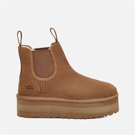 Ugg Neumel Platform Chelsea Boot In Brown Lyst Uk