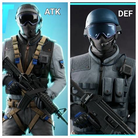 Just Hoping We Have Separate Recruit Skins For Atkdef Some Day Like The Mobile Vers Or Any