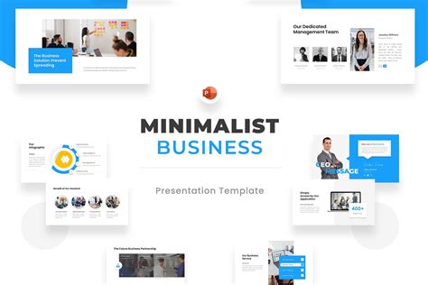 Minimalist Business Powerpoint Presentation Templates ~ Creative Market