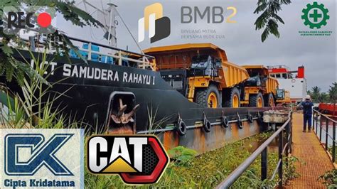 Mobilisasi Unit Caterpillar Hd E Pt Cipta Kridatama Site Bmb