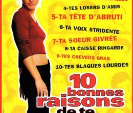 Bonnes Raisons De Te Larguer Film Senscritique