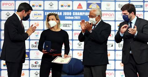 Judo Europeus Pm Condecora Telma Monteiro Estrela Que Guia O Judo