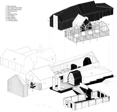 Ditchling Museum Of Art Craft By Adam Richards Architects Diagram