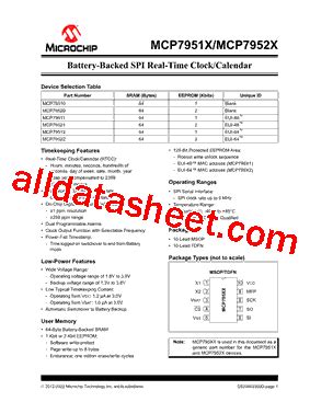 Mcp X Datasheet Pdf Microchip Technology