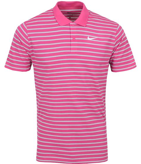 Nike Mens Dri Fit Victory Stripe Polo Shirt Golfonline