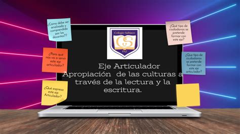 Eje Articulador Apropiaci N De Las Culturas A Trav S De La Lectura Y La