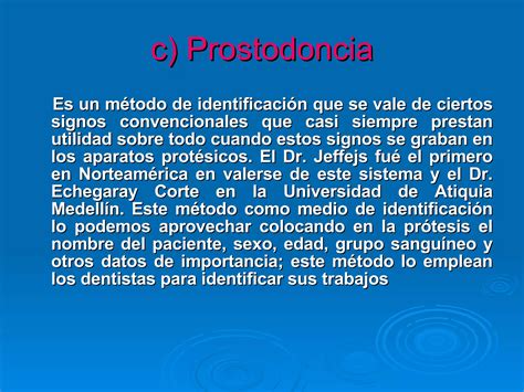 Metodos De Identificacion Odontografica Ppt Descarga Gratuita