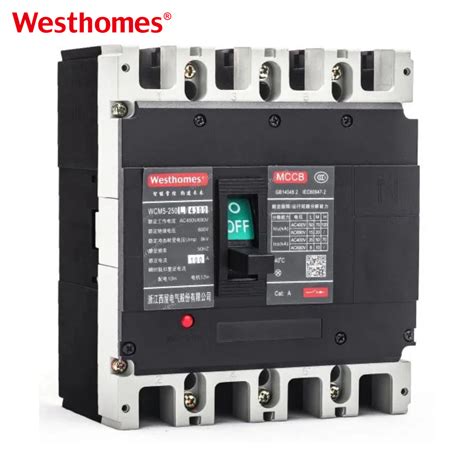 Westhomes AC 400V 690V High Breaking 3 4 Poles WCM5 MCCB Moulded Case