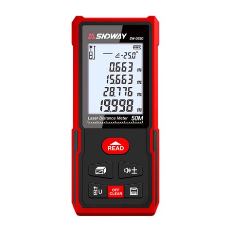 Jual Sndway Sw Ds M Laser Digital Rangefinder Distance Meter Harga