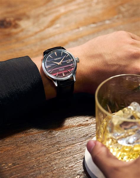 Ceasuri Seiko Presage Cocktail Time Star Bar Limited Edition