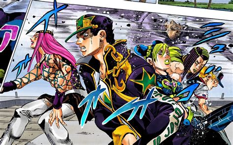 Filethe Gang Struggles Against Made In Heaven Jojos Bizarre