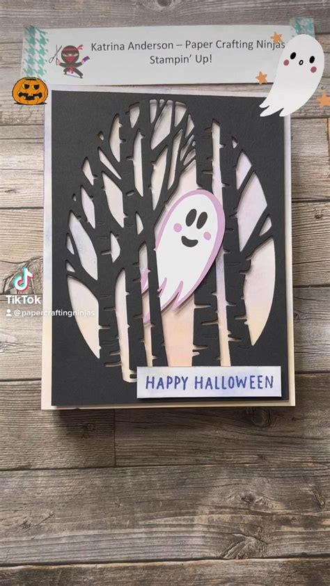 Cute Halloween Cards Created Using Stampin Up Paper Pumpkin September