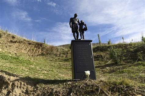 Statue Of Kobe And Gigi Bryant Placed At Crash Site On Anniversary