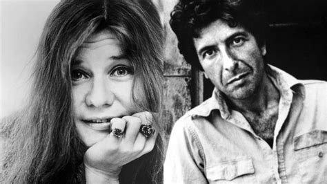 Janis Joplin Leonard Cohen Celebrity One Night Stands Purple