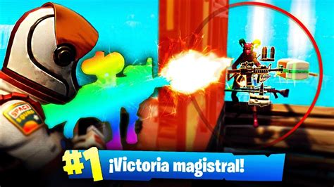 Victoria Con El Nuevo Fusil De Asalto Con Mira T Rmica En Fortnite