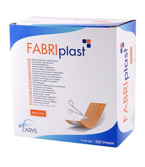 Plaster Tkaninowy Z Opatrunkiem Cmx M Fabriplast Zarys Eko Med System