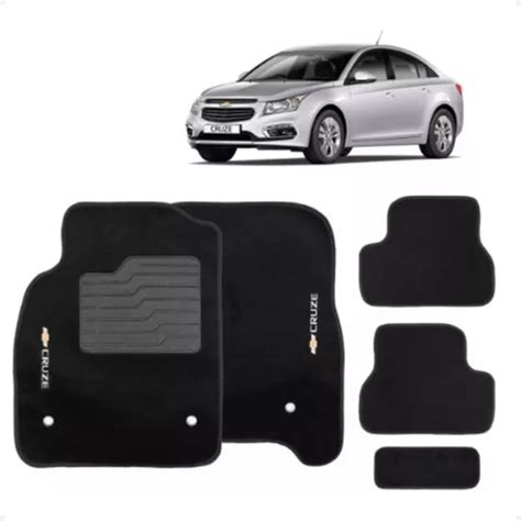 Tapete Automotivo Carpete Cruze Logo Bordado