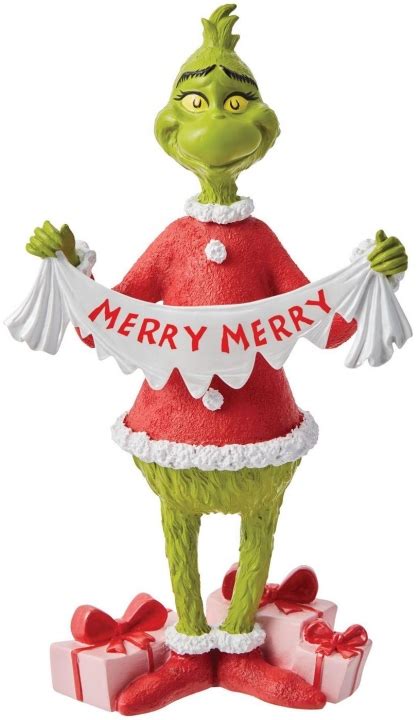 Grinch By Department 56 6013492 Merry Collection Grinch Figurine