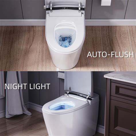 ELLAI Smart Toilet With Bidet Built In One Piece Bidet Toilet With