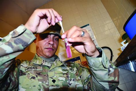 Environmental Health Works Behind The Scenes To Keep Soldiers Ready