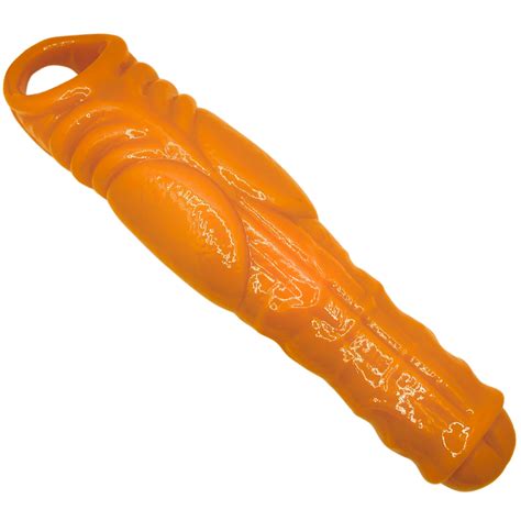 Pup Nude TPE Cock Extender Ribbed Pup Play Sleeve