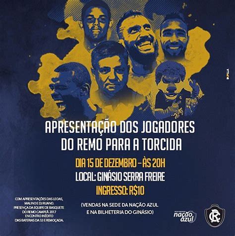 Remo apresenta jogadores à torcida em programação nesta sexta no Serra