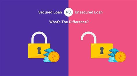 Secured Loan Vs Unsecured Loan What’s The Difference Youtube