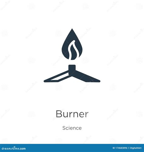 Burner Icon Vector Trendy Flat Burner Icon From Science Collection