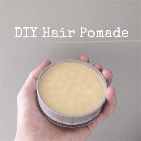 Diy Hair Pomade Diy Hair Pomade Hair Pomade Diy Hair Wax