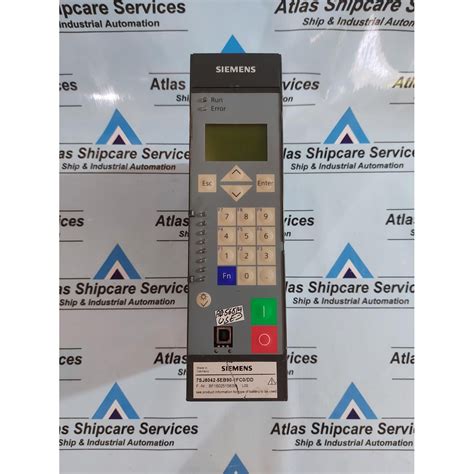 SIEMENS 7SJ8042 5EB90 1FC0 DD OVERCURRENT PROTECTION RELAY Atlas