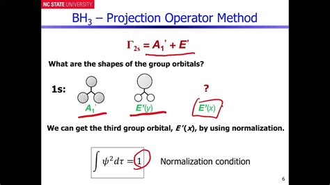 Borane Molecular Orbitals Part Normalization Process Youtube