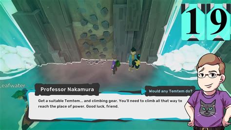 Let S Play Temtem Blind Part 19 Professor Nakamura And The Place Of