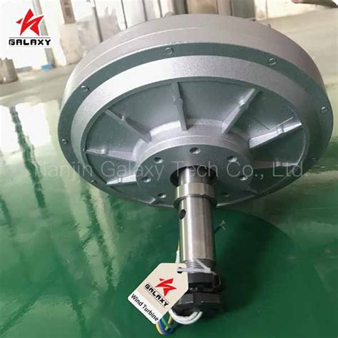 Low Rotation Speed Kw Kw Vertical Shaft Coreless Permanent Magnet