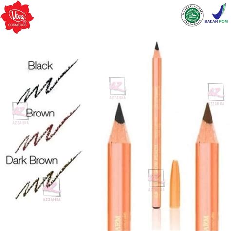 Jual Viva Queen Eye Brow Pencil Tersedia Pilihan Warna Shopee