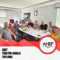 AHEF AHEF YÖNETİM KURULU TOPLANDI