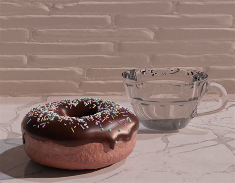 3D Donut animation on Behance