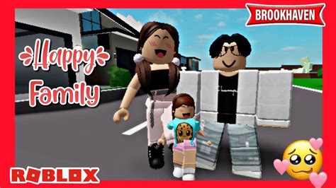 Happy Family | Brookhaven Rp (Roblox) - YouTube