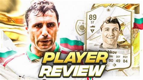 89 ICON STOICHKOV SBC PLAYER REVIEW EAFC 24 ULTIMATE TEAM YouTube