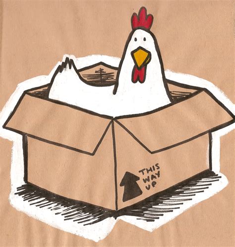 Chicken-In-A-Box by wallflowery on DeviantArt