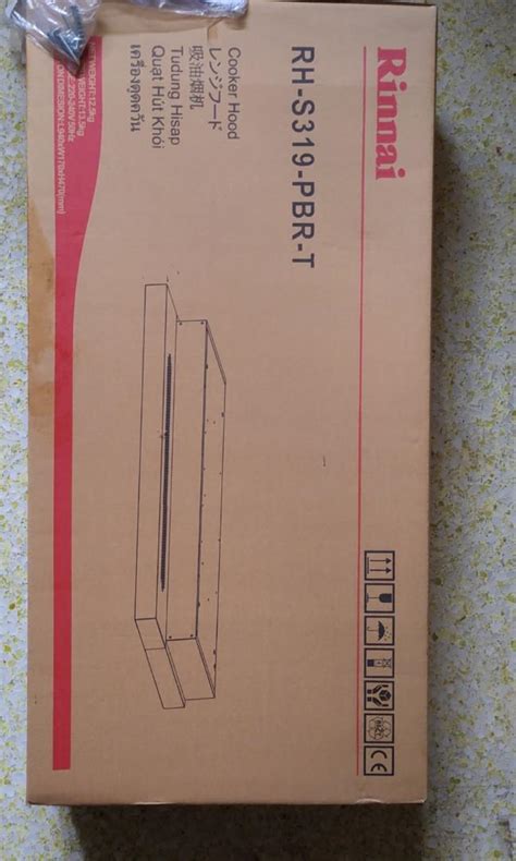 Rinnai Cooker Hood Rh S Pbr T Tv Home Appliances Kitchen