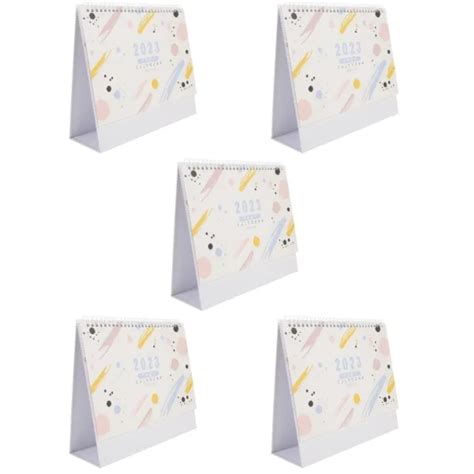 Pack Calendrier Papier Bureau Pliable Suspendu Mur De Table