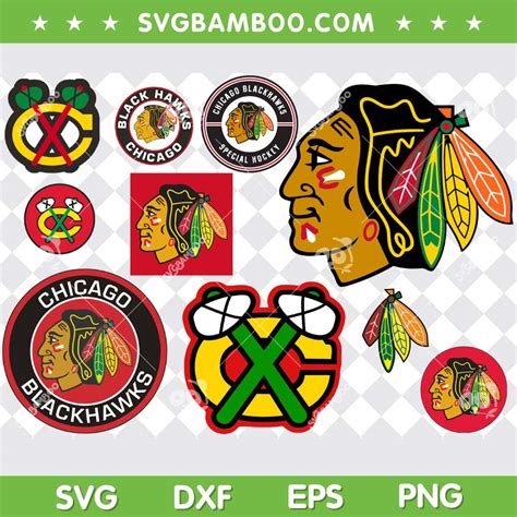 Chicago Blackhawks Svg Bundle