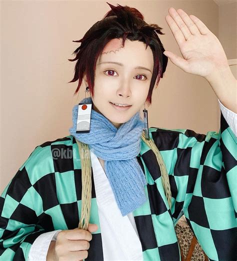 Tanjiro Kamado Demon Slayer: Kimetsu no Yaiba #cosplay | Easy cosplay ...